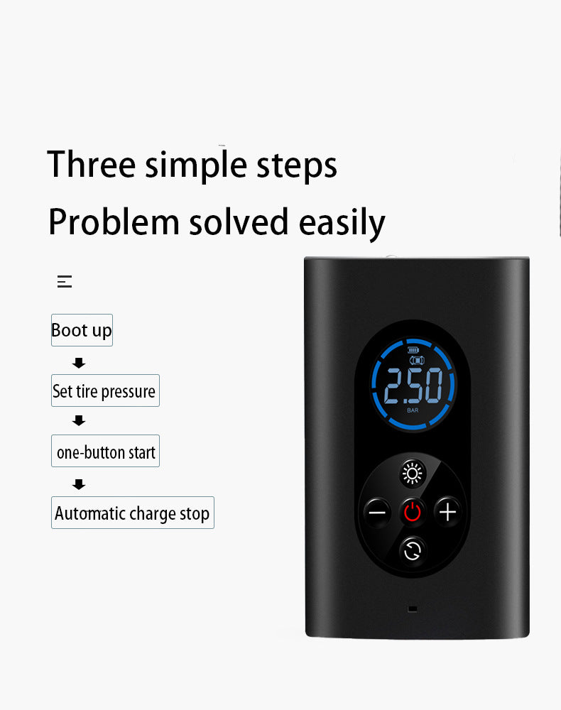 Outdoor Car Accessories Smart Wireless Air Pump